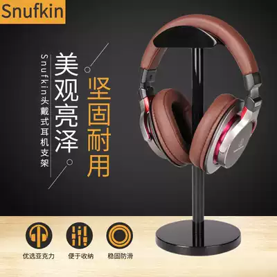 snufkin headset stand pylons Head-mounted Bluetooth creative acrylic headset shelf Wheat display stand