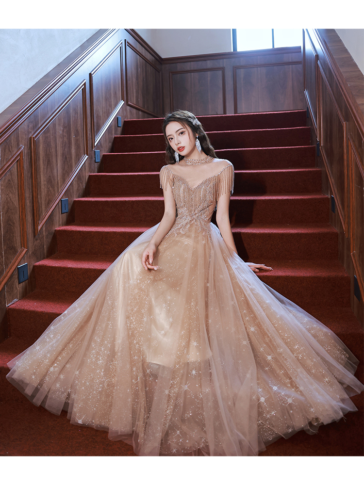 Fashionable advanced evening dress, skirt, high-quality style Fashionable advanced evening dress, skirt, high-quality style