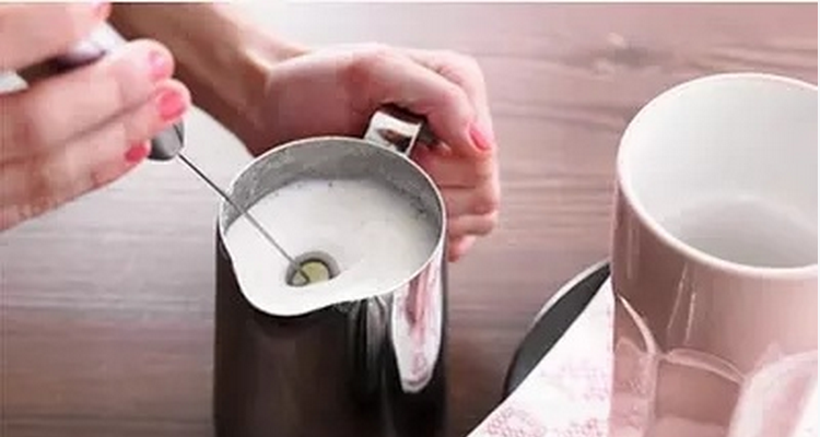 Máy tạo bọt sữa cà phê máy tạo bọt Máy tạo bọt ưa thích thiết bị pha cà phê sữa toàn thời gian xay cafe cầm tay