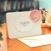 3d three-dimensional flower greeting card Fathers Day thank the teacher for creative hand to send male and female friends birthday gifts practical