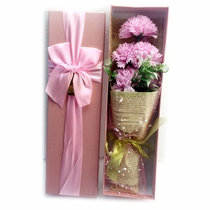 Chinese wind bouquet carnation handmade soap flower gift thanks to children primary school for school delivery teacher gifts