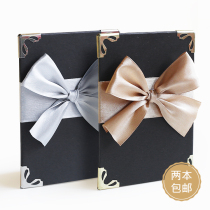 Host hand card vows line clip wedding celebration stage props love declaration straight plate Mini Black