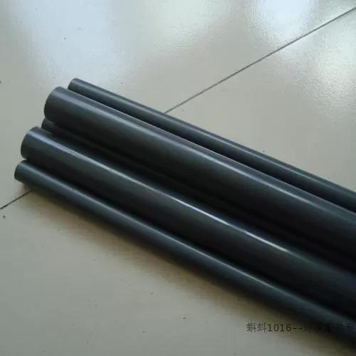 UPVC National Standard Grade -ПРИДА ПВХ промышленная труба Пятно темно -серое химическое снабжение пластик PN16