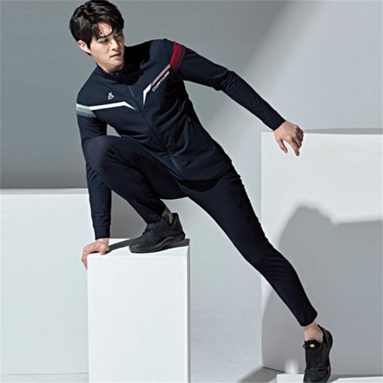 2022 spring and summer new products Korean Peijiku PGNC badminton uniform men and women quick-drying long-sleeved jacket pants suit