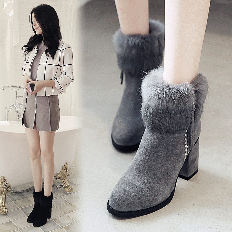 Bottes mi-saison femme OTHER en Caoutchouc - Ref 3249927 Image 4