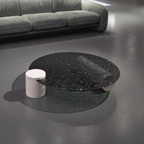 Baxter Water Ripple Tea Several Marble Designer Model Round Creative Glass Several Round Round