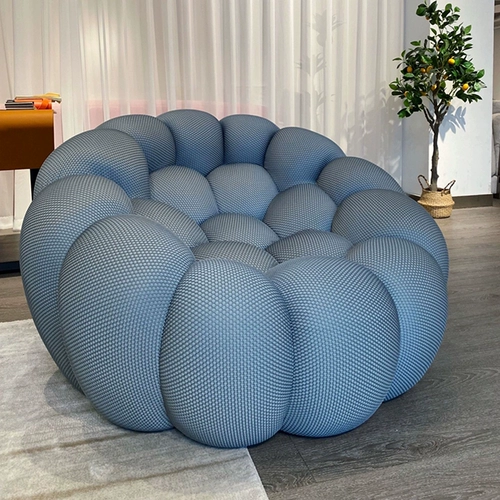 Модная креативная изогнутая ткань для гостиной, дизайнерский диван, популярно в интернете