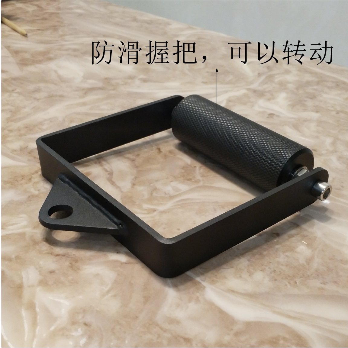 Suluo side pressure hook lock arm arm wrestling wrench wrist forearm wrist strength equipment U-shaped turning handle fitness rolling thunder