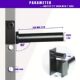 Squat Rack Barbell Plate Storage Rack Wall-Mounted Gantry Rack Accessories Barbell Plate Storage Bar Olympic Bar Large Hole Plate