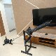 Huck Squat Press Shoulder and Back Single-Hand Barbell Rack Incline Barbell Press Training Bar Auxiliary Handle