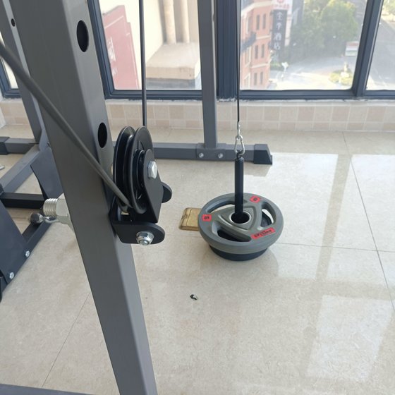DIY Fitness Equipment Pulley Accessories, Low Pulley Rowing Machine Modification for 25-Hole Square Tube 50-80