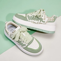 Белый и зеленый [кожаная водонепроницаемая модель]