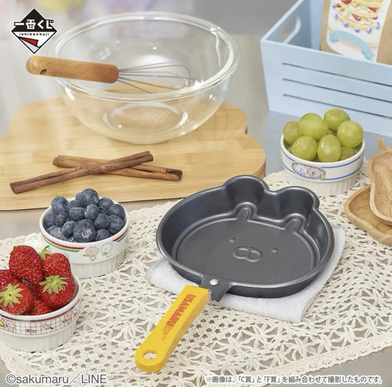 Japanese Order: Sakumaru One-Piece Cartoon Frying Pan, Waffle Pan, Pancake Pan, Small Iron Pan