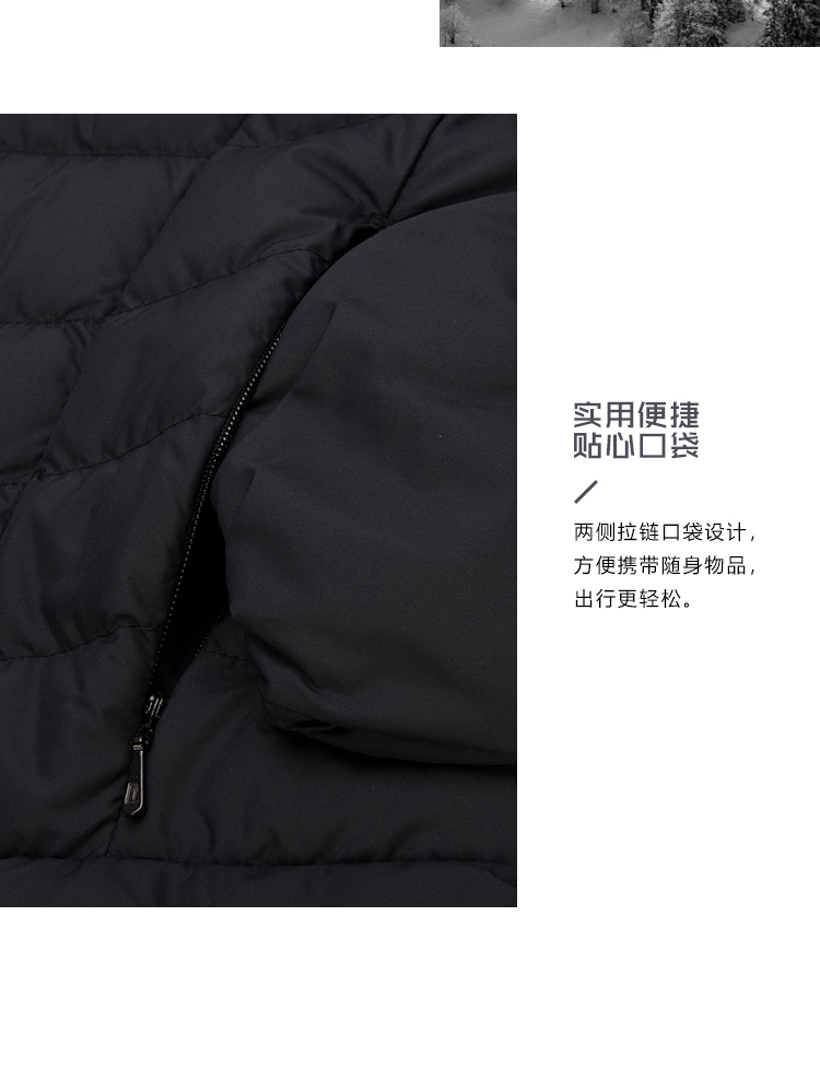 Li Ning áo khoác ngắn nữ mới ấm áp trùm đầu nhẹ mùa xuân vịt trắng xuống quần áo thể thao màu hồng AYMM106 - Thể thao xuống áo khoác áo phao nữ dáng dài đẹp