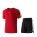 Li Ning phù hợp với nam 2019 loạt đào tạo mới mùa hè cổ tròn quần short tay ngắn dệt thể thao thoải mái thoải mái - Thể thao sau Thể thao sau