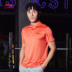 Li Ning áo sơ mi ngắn tay nam hàng loạt đào tạo mới nhanh khô mát ve áo mùa hè thể thao đan áo phông polo nam Áo polo thể thao