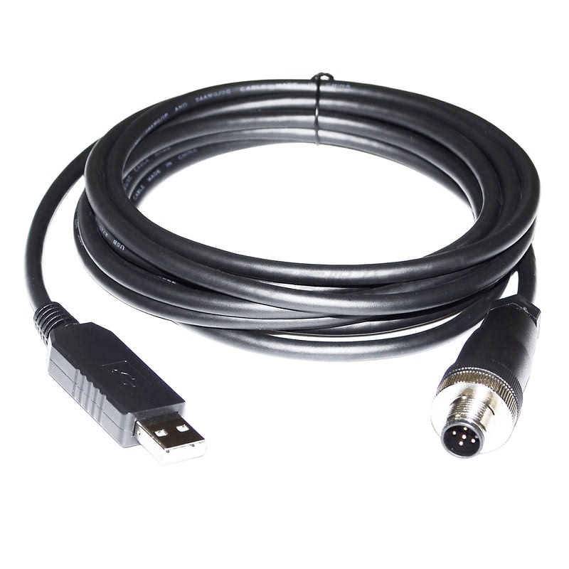 USB to 5-Pin Aviation Connector Atos Teb/Leb Controller E-C-Sb-Usb/M12 Data Cable USB to 5-Pin Aviation Connector Atos Teb/Leb Controller E-C-Sb-Usb/M12 Data Cable