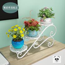 Bike Flower Shelf Outdoor Iron Art Outdoor Patio Eurostyle Decoration Brief Northerly modern shelf Landing Bike