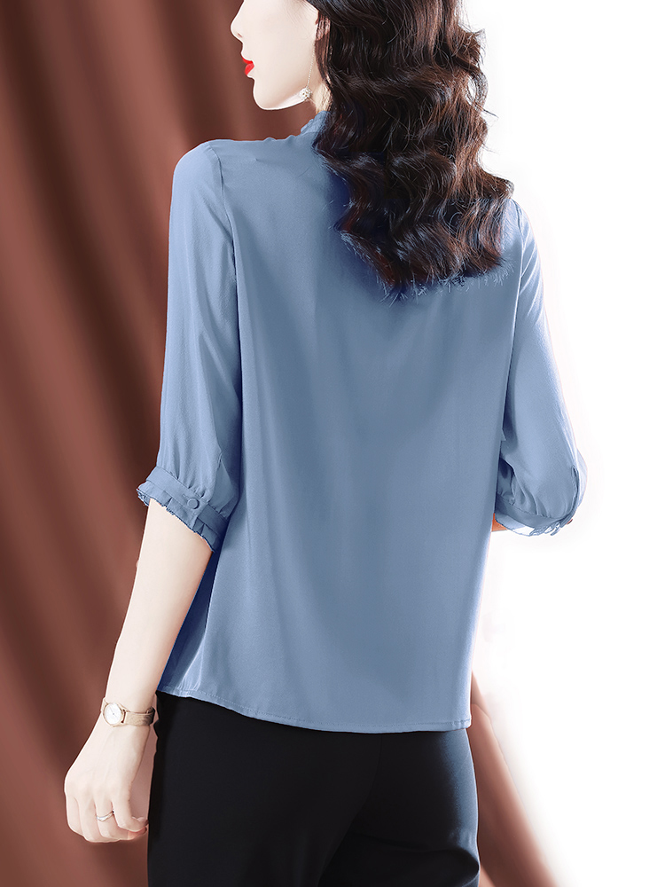 Silk top, summer elite shirt, 2023 collection, suitable for import Silk top, summer elite shirt, 2023 collection, suitable for import