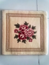 Fine cashmere thickened washed fine cashmere woven cushion chair cushion 55 * 55 cm