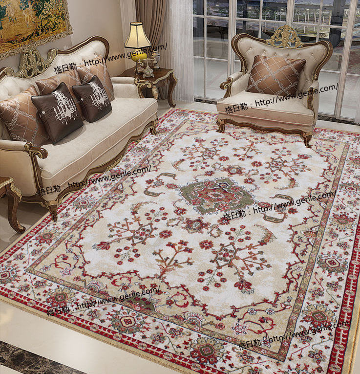 Mongolia Pure Wool Carpet Import Fine Cashmere Villa Eu Style Living-room Bedroom Carpet