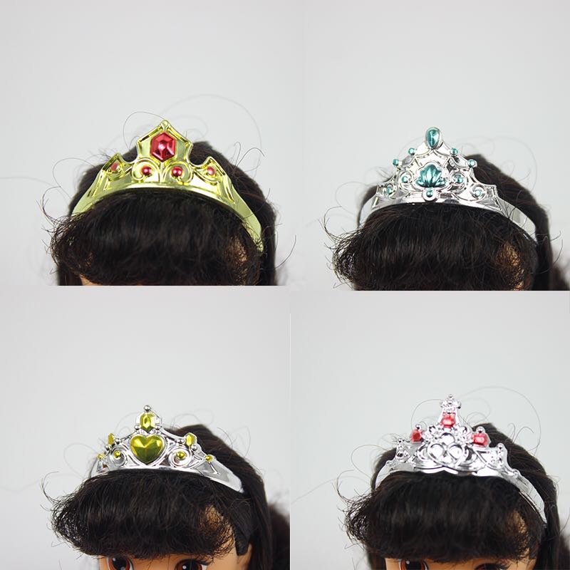 Chính hãng số lượng lớn nhỏ disney salon búp bê Aisha anna công chúa trang phục phụ kiện giày 16cm búp bê búp bê trẻ em