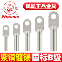 Phoenix DT national standard B grade tin-plated oil-blocked copper connector tin-plated copper nose terminal block cable connector