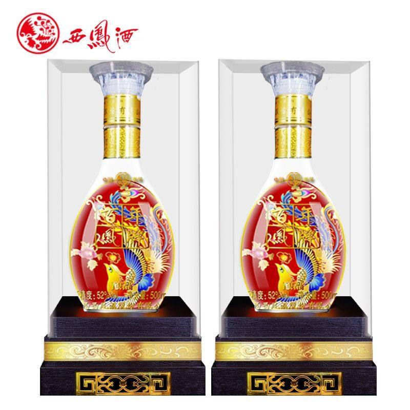 西凤 百年凤牌 52度浓香型白酒 500ml*6瓶整箱 图2