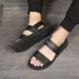 Dép nam 2019 hè mới thời trang dép giản dị dép hai mang thủy triều đi biển đi giày đi biển - Sandal Sandal