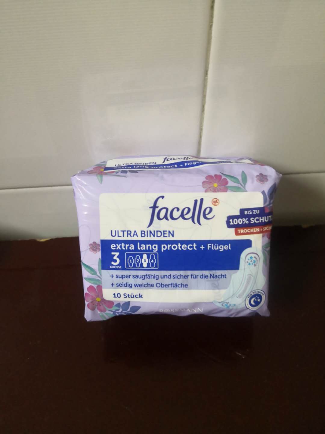 6 new versions 3 Germany facelle sanitary cotton Aunt towel 32cm5 drip five drops of water 10 pieces without incense