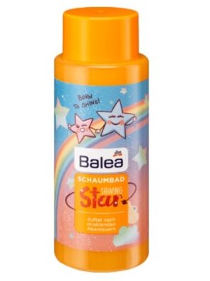 Clear bin 22 June German dm Barleja Balea Little Princess Children's bath foam bath lotion 300ml