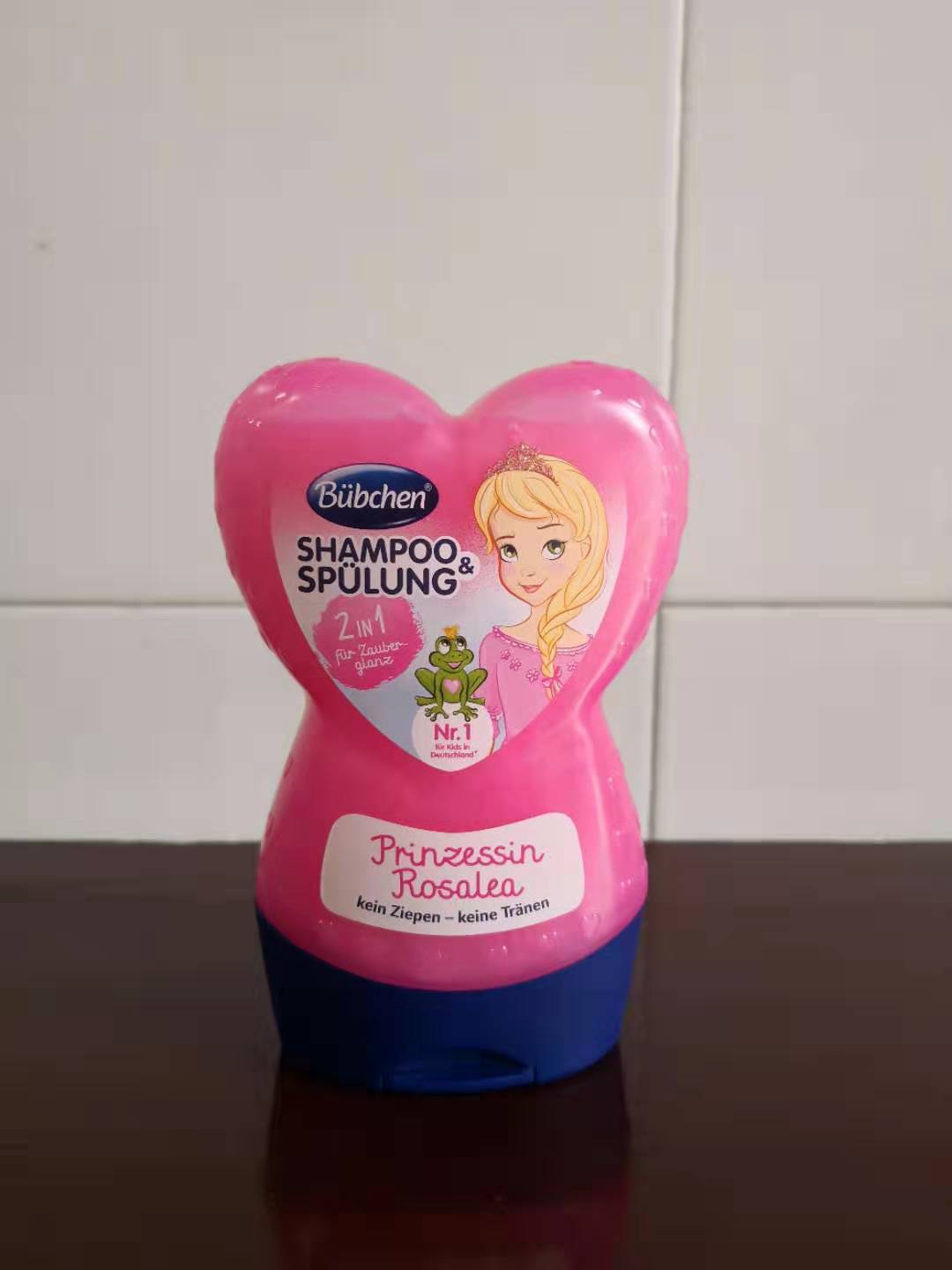 German bübchen Beschen Little princess shampoo girl baby shampoo with hair care no silicone oil 230ml