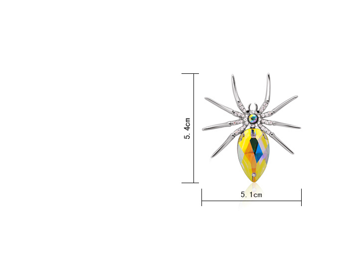 Broche femme en cristal autrichien - Ref 1171995 Image 11
