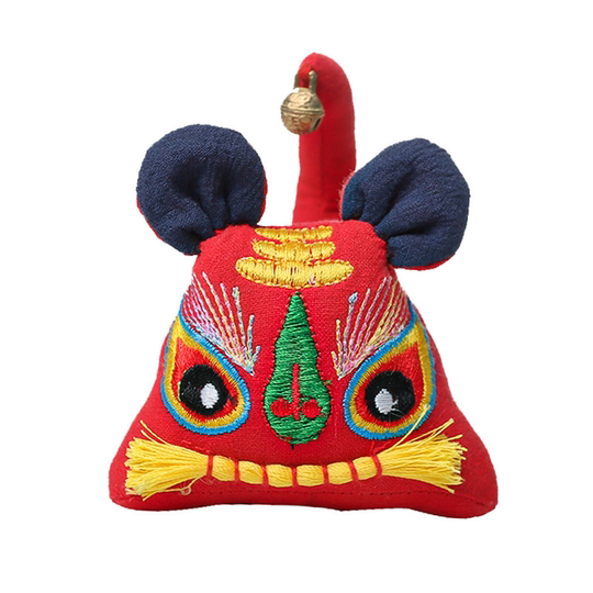 小老虎刺绣布老虎玩偶网红除夕玩偶中国风2025年娃娃布艺传统式.