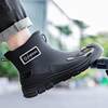 Short Rain Boots for Women, Adult Rain Boots for Rainy Days, Men's Wading Shoes, Rain Boots for Both Sunny and Rainy Days, Fashionable Waterproof Shoes