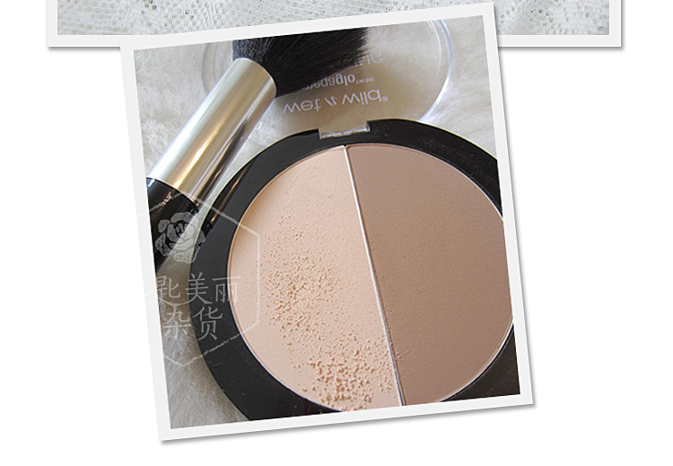 US Wet N Wild ướt và hoang dã WNW hai màu dung lượng cao sửa chữa đĩa bóng mặt nhỏ sáng K chị highlight catrice
