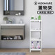 KIDOKARE/Xiaojiedu bedroom living room bathroom punch-free shelf storage four-tier storage rack storage shelf