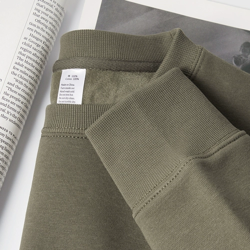 Утепленные джинсы с начесом, бархатная демисезонная толстовка, круглый воротник, подходит для подростков