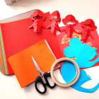 【拍二送一】【烈儿专享】中国风剪纸儿童手工纸益智玩具三角四角六角窗花剪纸节日剪纸diy手工十二生肖