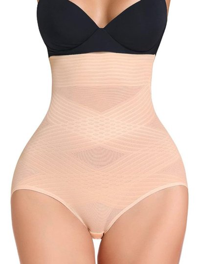 Белье-утяжка для послеродового периода с высокой талией, корректирующее фигуру, подтягивающее ягодицы, с сильным контролем живота, для коррекции фигуры и похудения.