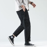 Martens, демисезонные ретро утепленные штаны для отдыха, свободный прямой крой, в американском стиле