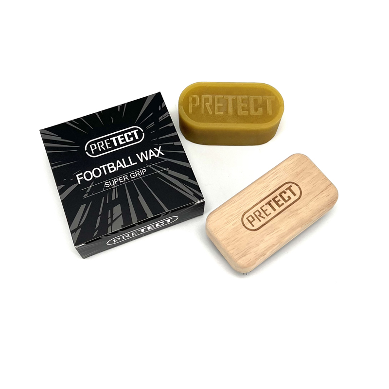 レザー用アメリカンフットボールワックス アメリカンフットボール専用ボールブラシ レザーフットボールメンテナンスワックス