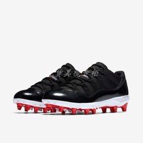 Jordan 11th generation American Football shoes NFL Jordan 11 Football Cleats Original shoe box