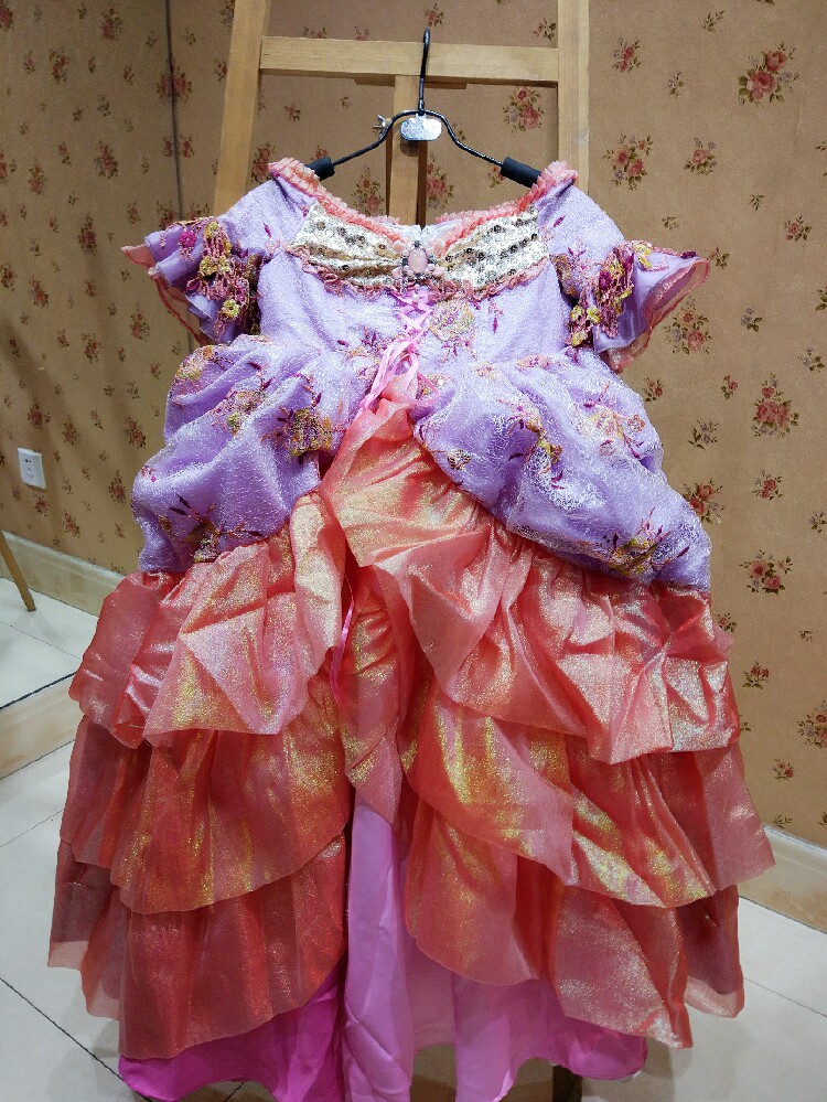 Chengdu Romantic dress COS Playp Children's Court retro dress B26 Special prices