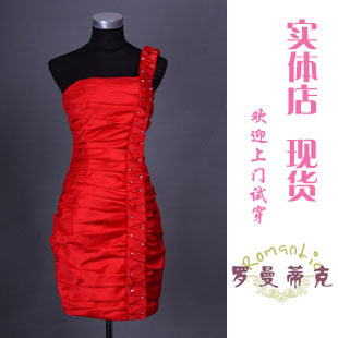 Chengdu Romantic Wedding Dress Satin - noodle Small dress 11 1016 Enterprise store special price