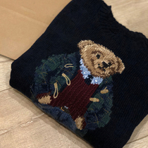 2020 Early autumn new round neckline headsets female outside wearing Korean version easy to thicken long sleeve needle weaselwear lovers