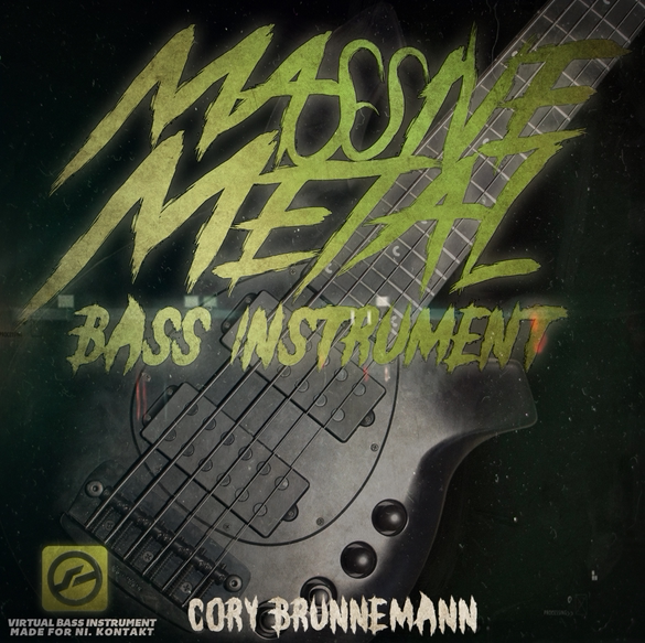 摇滚金属贝司音源 Cory Brunnemann Massive Metal Bass KONTAKT-天天素材网