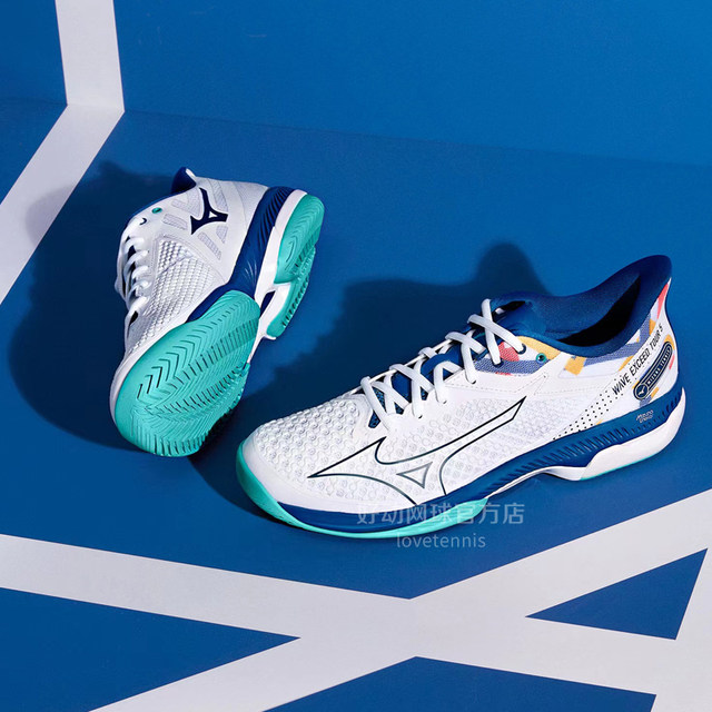 ເກີບ tennis Mizuno Mizuno ສໍາລັບຜູ້ຊາຍແລະແມ່ຍິງ ExceedTour5 / ບັງຄັບໃຊ້ເກີບ volleyball ມືອາຊີບເກີບ badminton