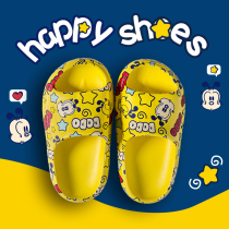 2021 new childrens slippers summer boys and girls cartoon cute indoor non-slip soft bottom children baby slippers women