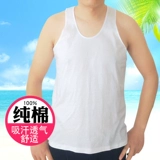 Хлопковый летний тонкий белый жилет, для среднего возраста, большой размер, оверсайз
